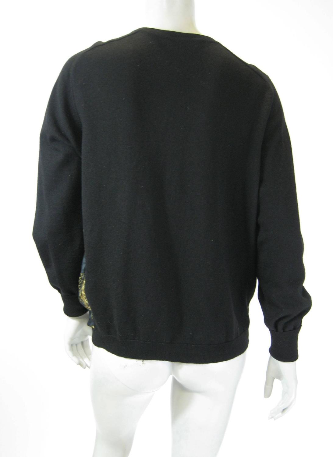 Hermes Nautical Silk Scarf Cardigan Sweater at 1stdibs