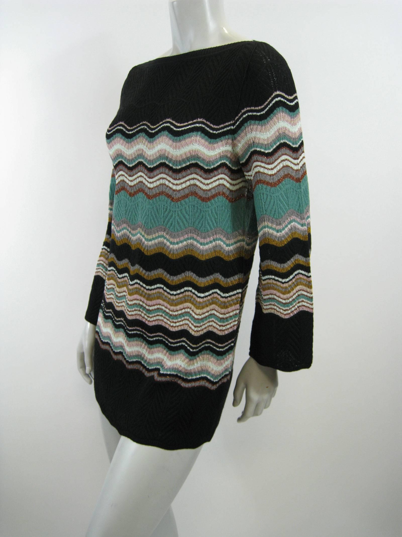 missoni striped sweater