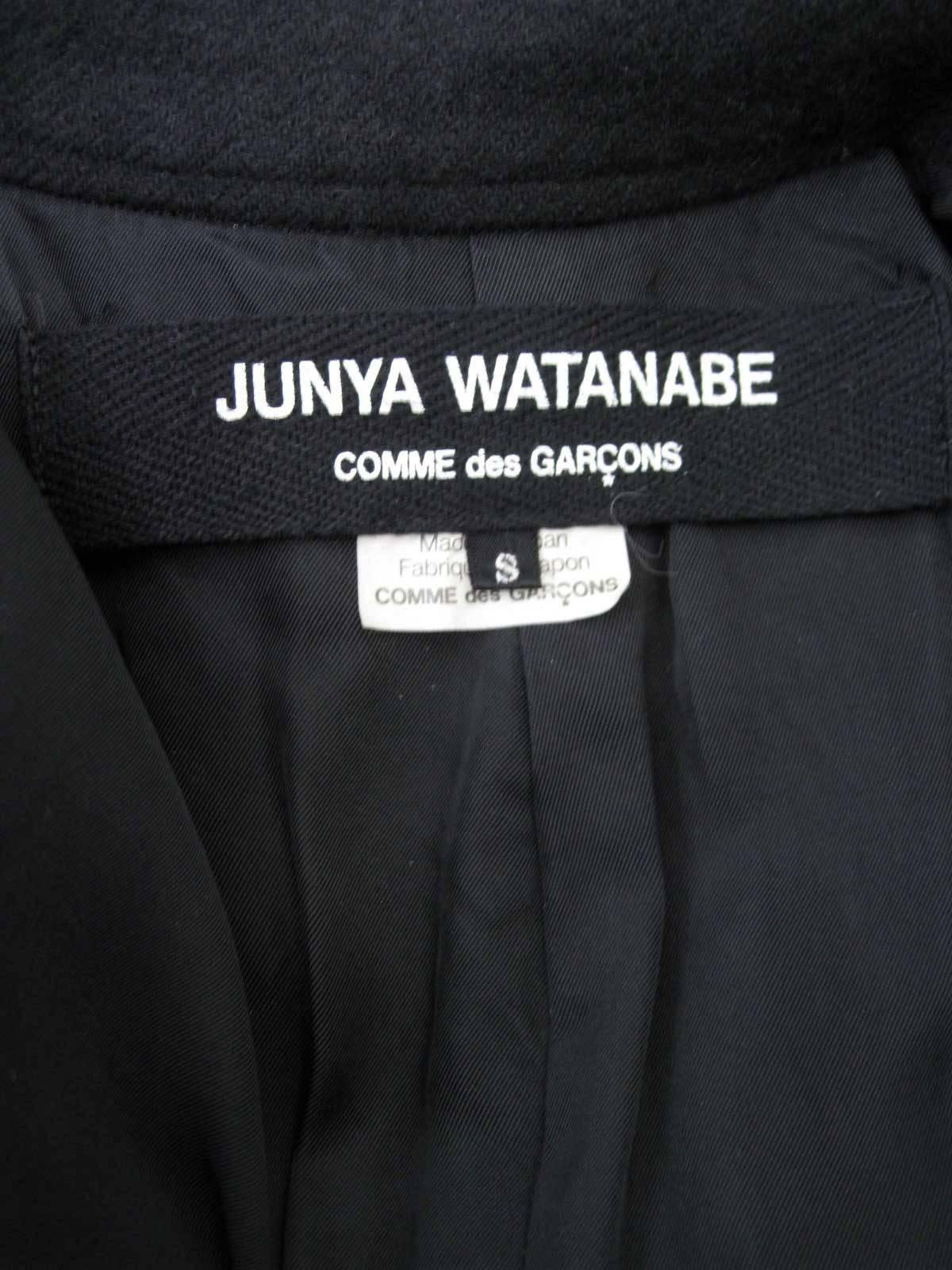 Women's Junya Watanabe for Comme des Garcons 2003 Frayed Hem Coat & Dress For Sale