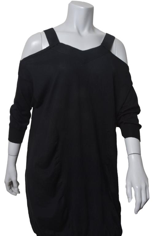 Miu Miu Slouchy Cut Out Sweater Dress For Sale at 1stdibs