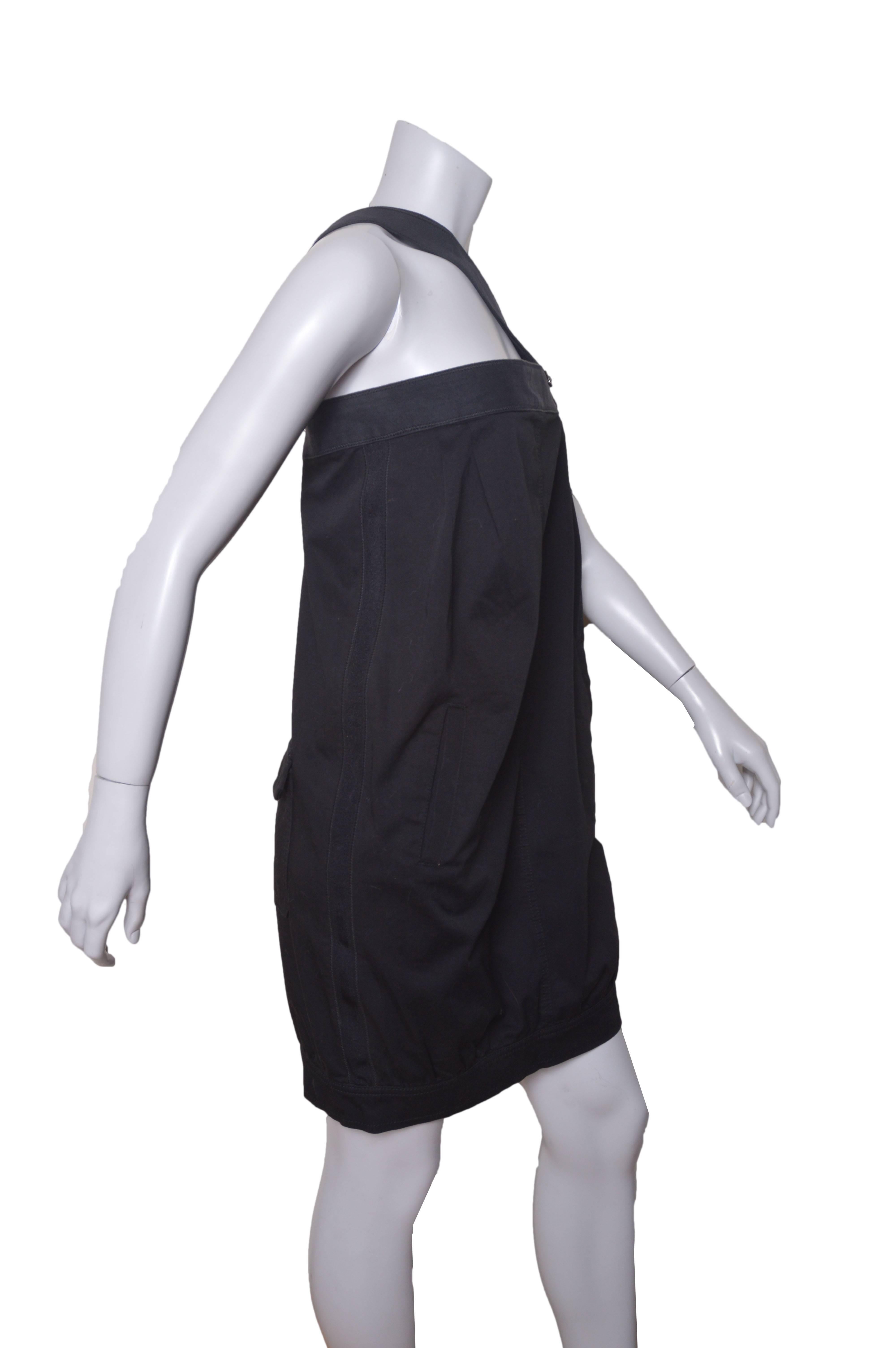 Black Dolce & Gabanna Shoulder Strap Dress