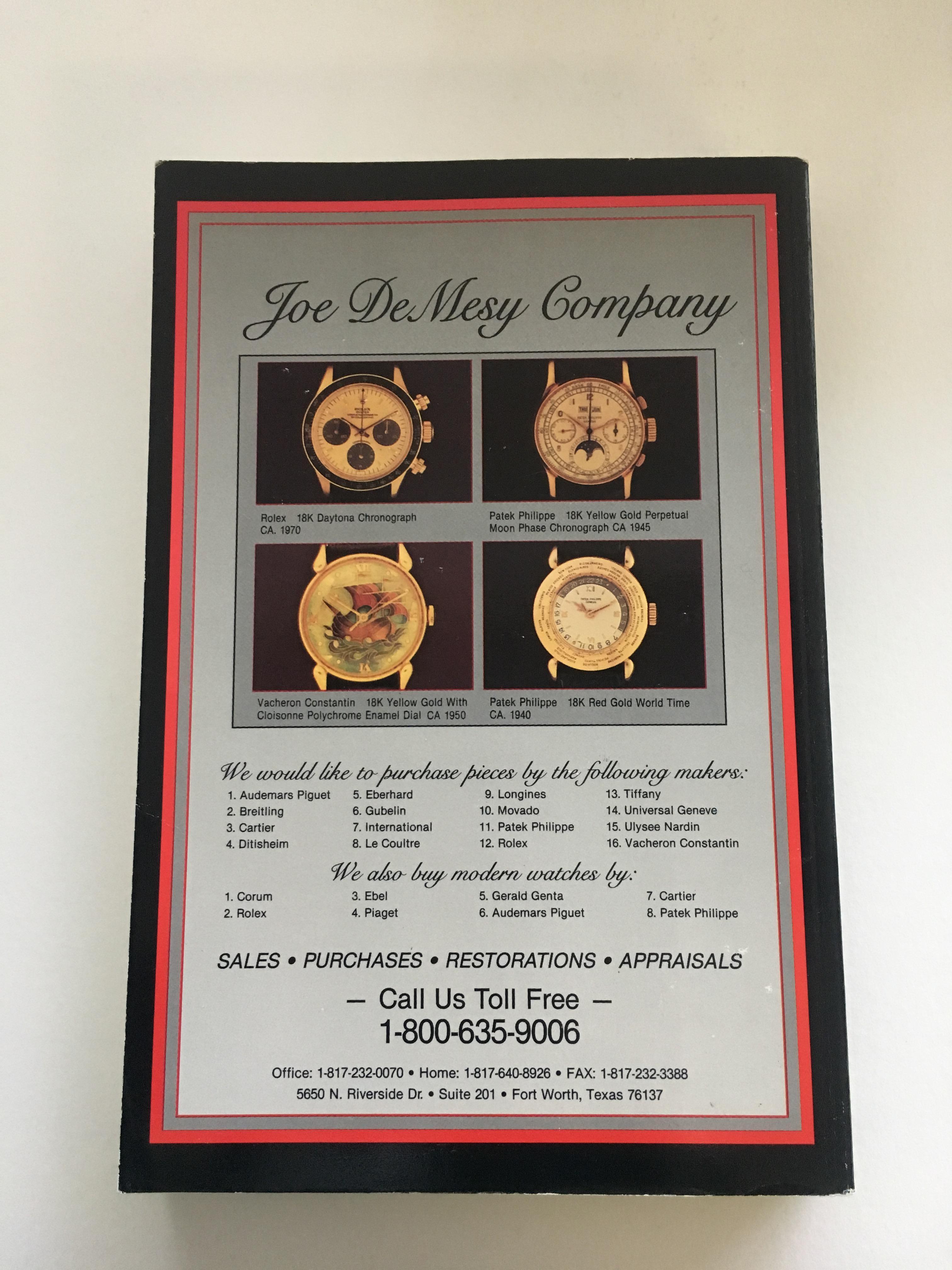 VOLUME 4 : Guide des prix de montres-bracelets américaines et européennes vintage publié en 1989 Neuf - En vente à Dallas, TX
