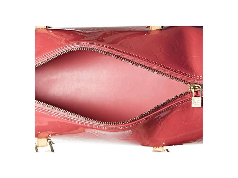 Louis Vuitton Pink Monogram Vernis Papillon 30 Bag at 1stDibs