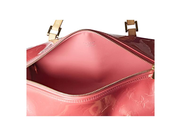 Pink Louis Vuitton Vernis Monogram Papillon 30 Bag