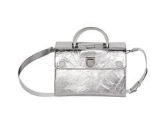 Silver Christian Dior Diorever Satchel