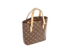 Brown Louis Vuitton Monogram Vavin PM Leather Tote