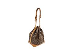 Brown Louis Vuitton Petit Noe Monogram Bag