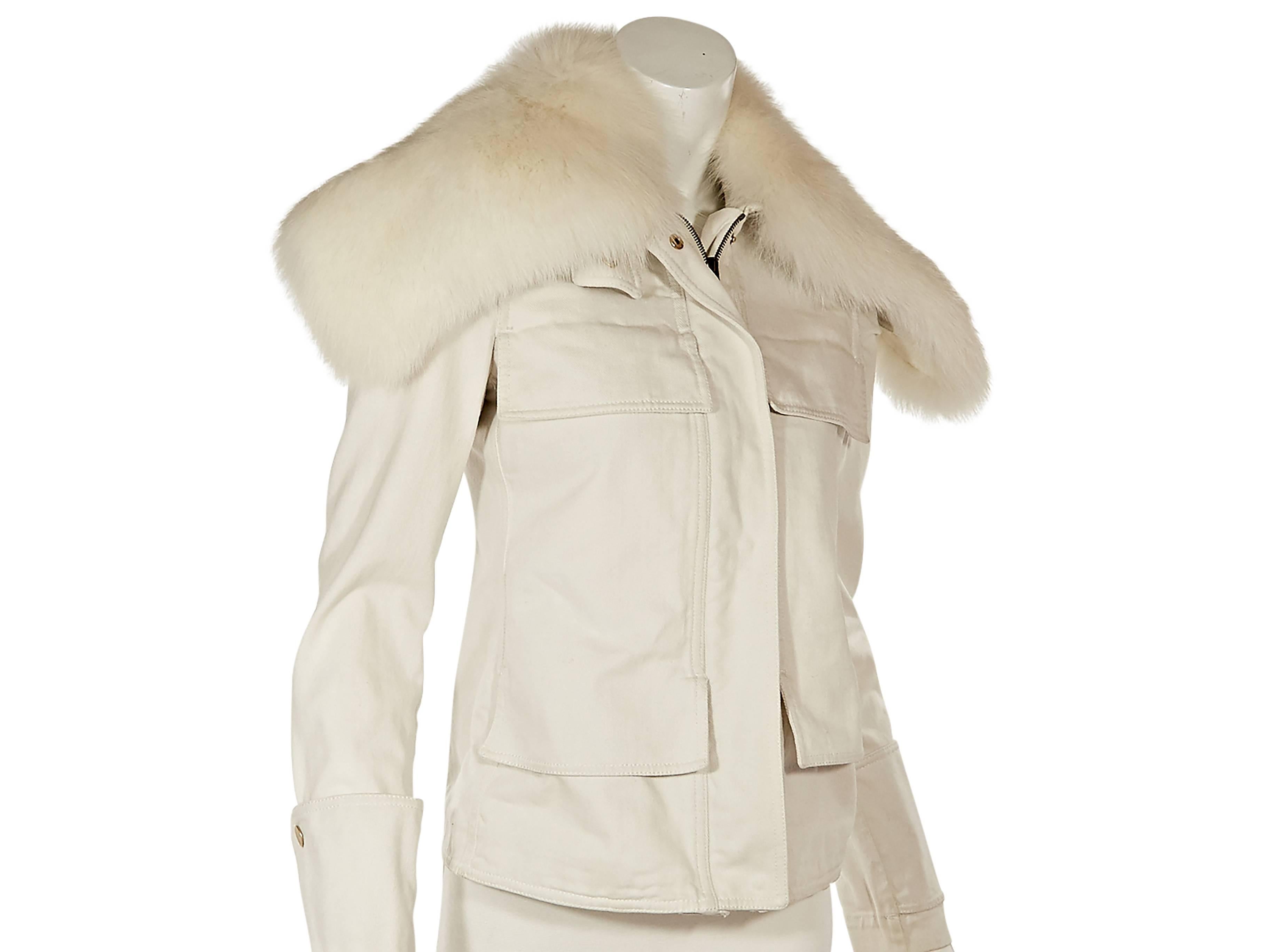 gucci white jacket womens