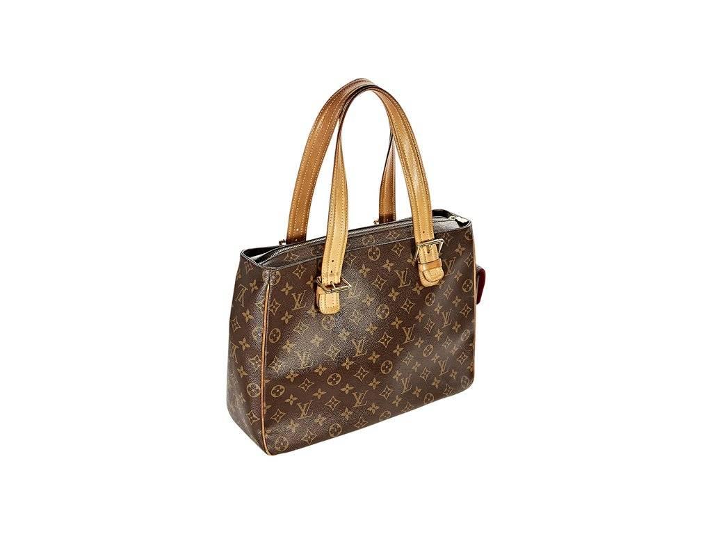 Brown Louis Vuitton Monogram Canvas Multipli Cite Tote Bag In Good Condition In New York, NY