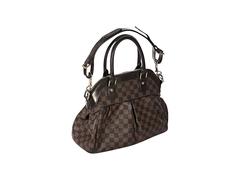 Brown Louis Vuitton Trevi PM Satchel