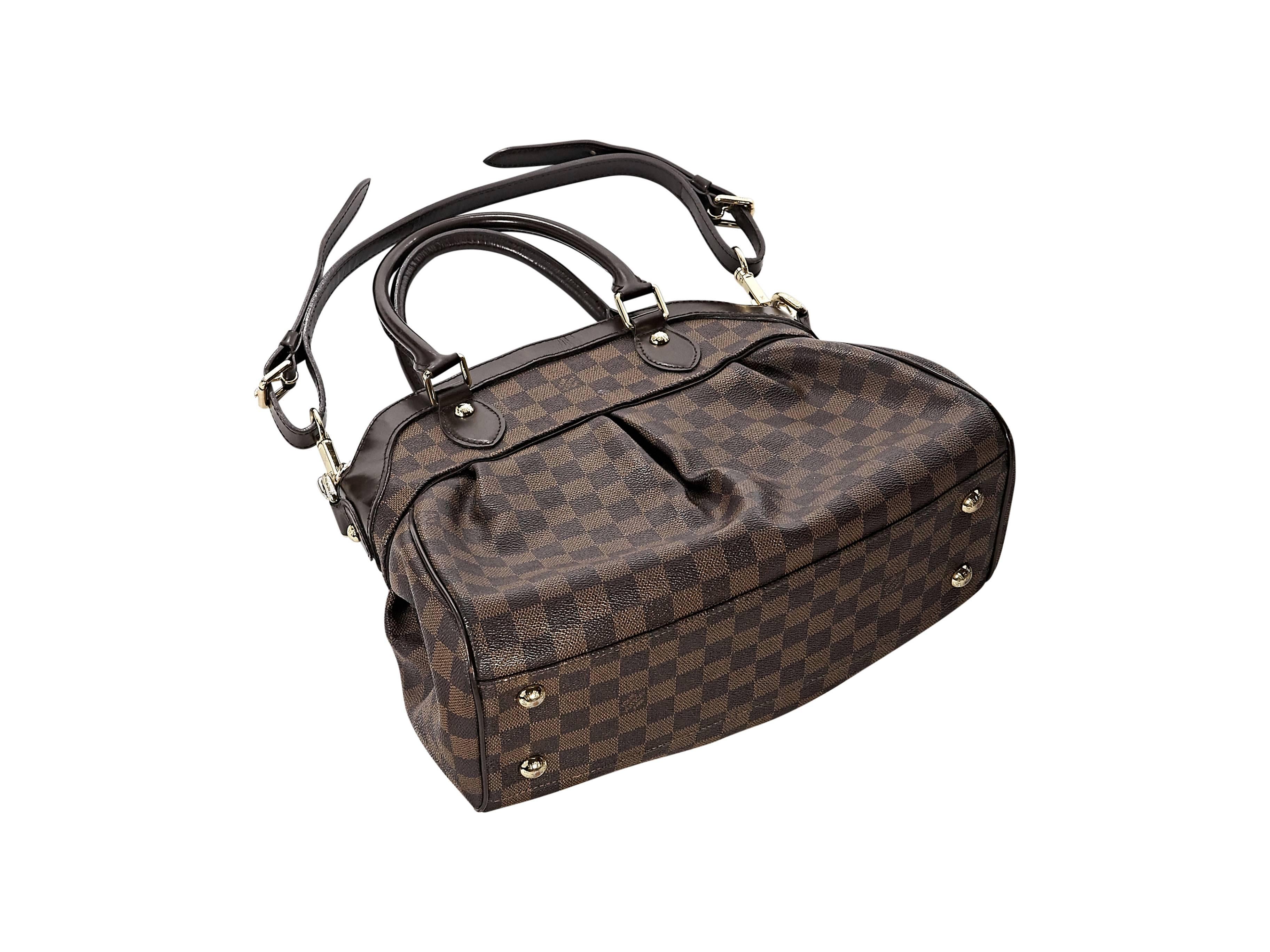 Brown Louis Vuitton Trevi PM Satchel In Excellent Condition In New York, NY