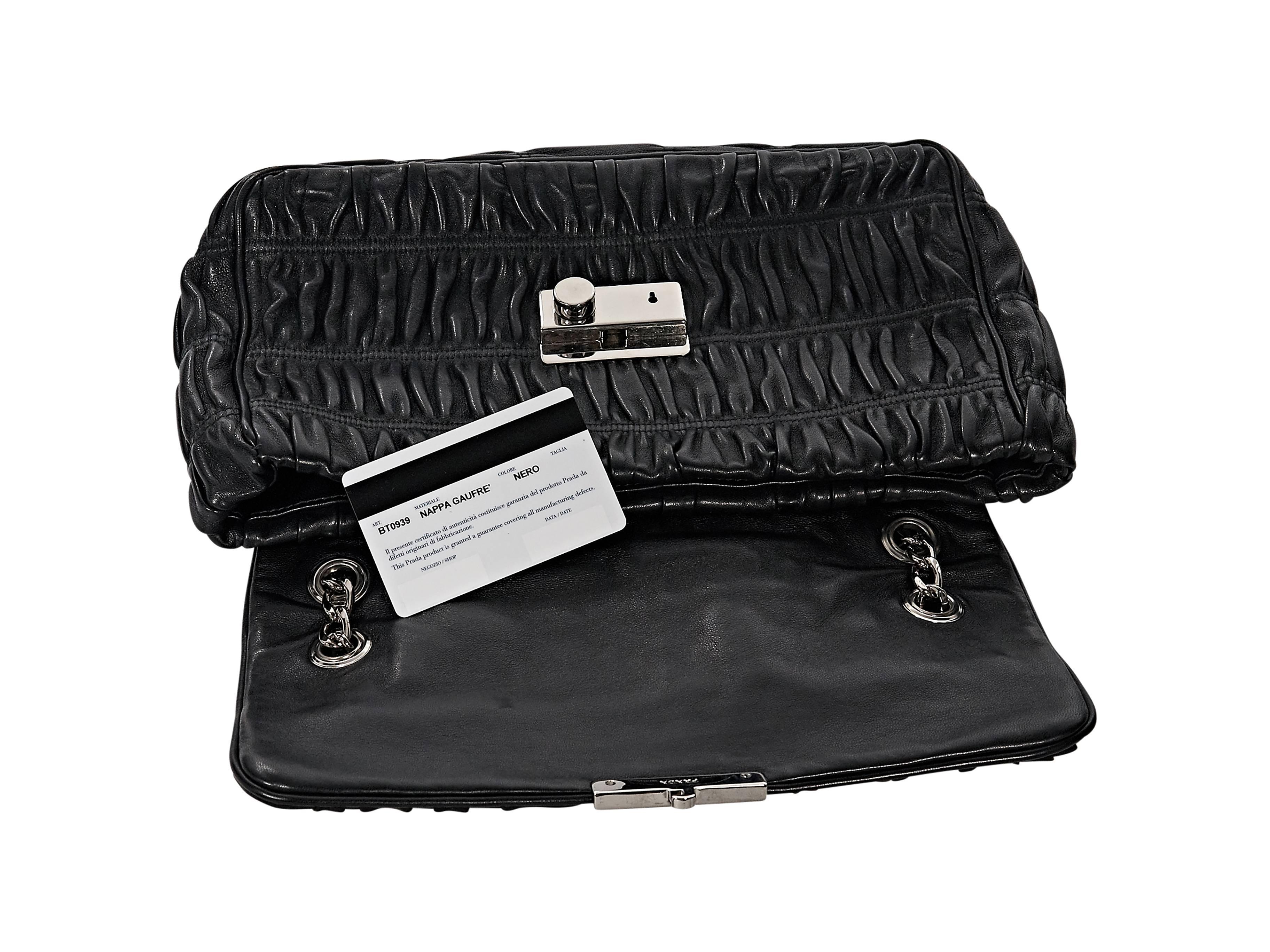 prada gaufre leather bag