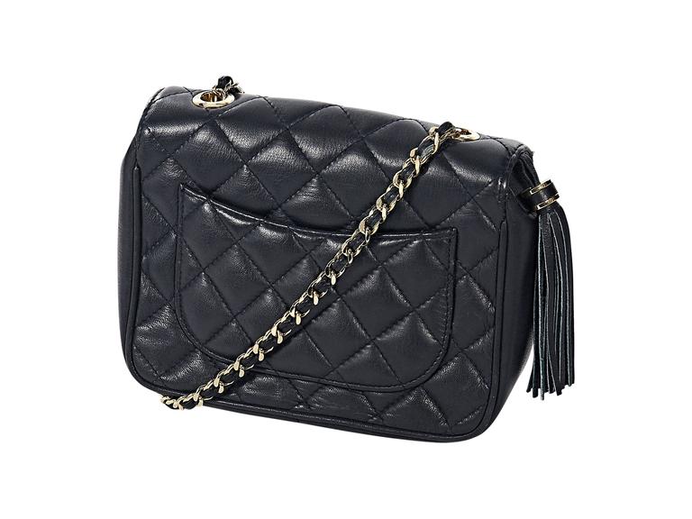Navy Givenchy Quilted Leather Crossbody Bag at 1stDibs