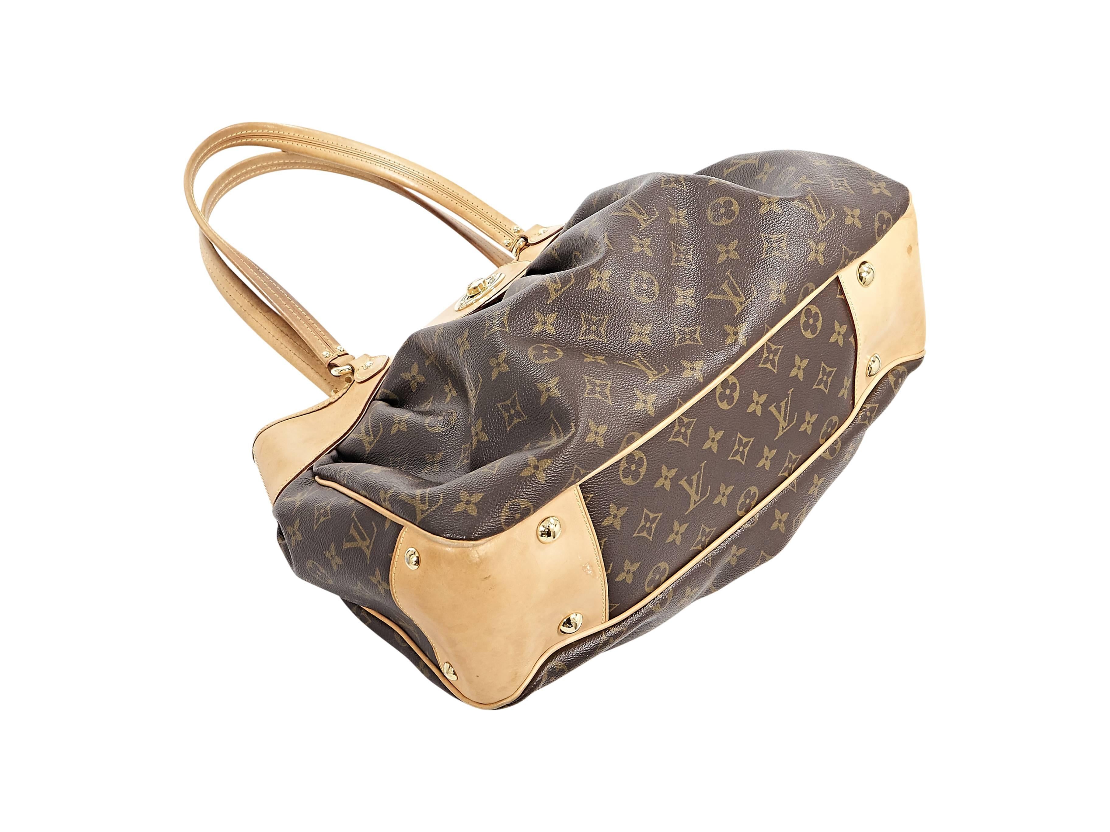 Brown Louis Vuitton Monogram Bowtie PM Bag In Good Condition In New York, NY