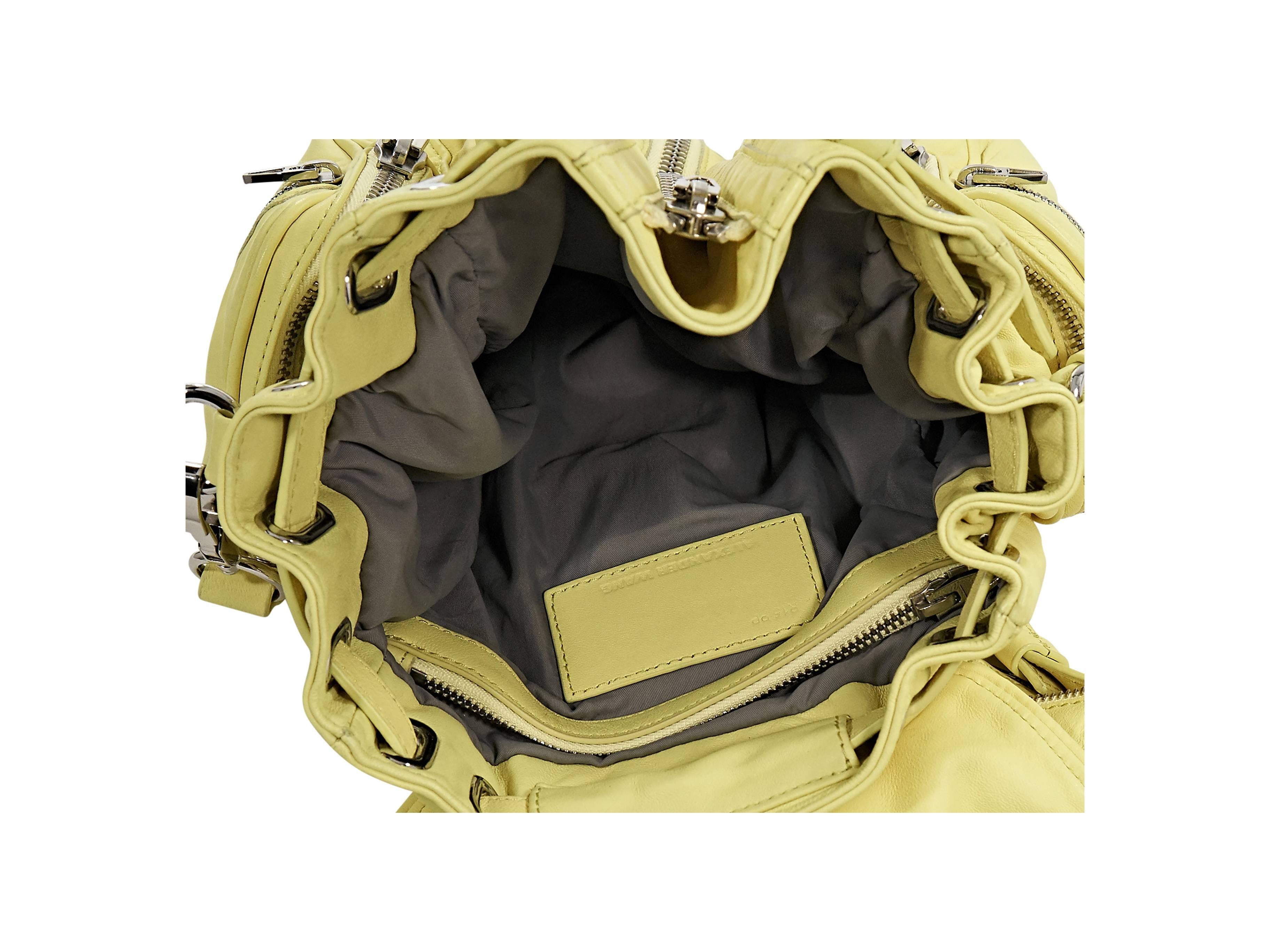 Yellow Alexander Wang Marti Convertible Backpack In New Condition In New York, NY