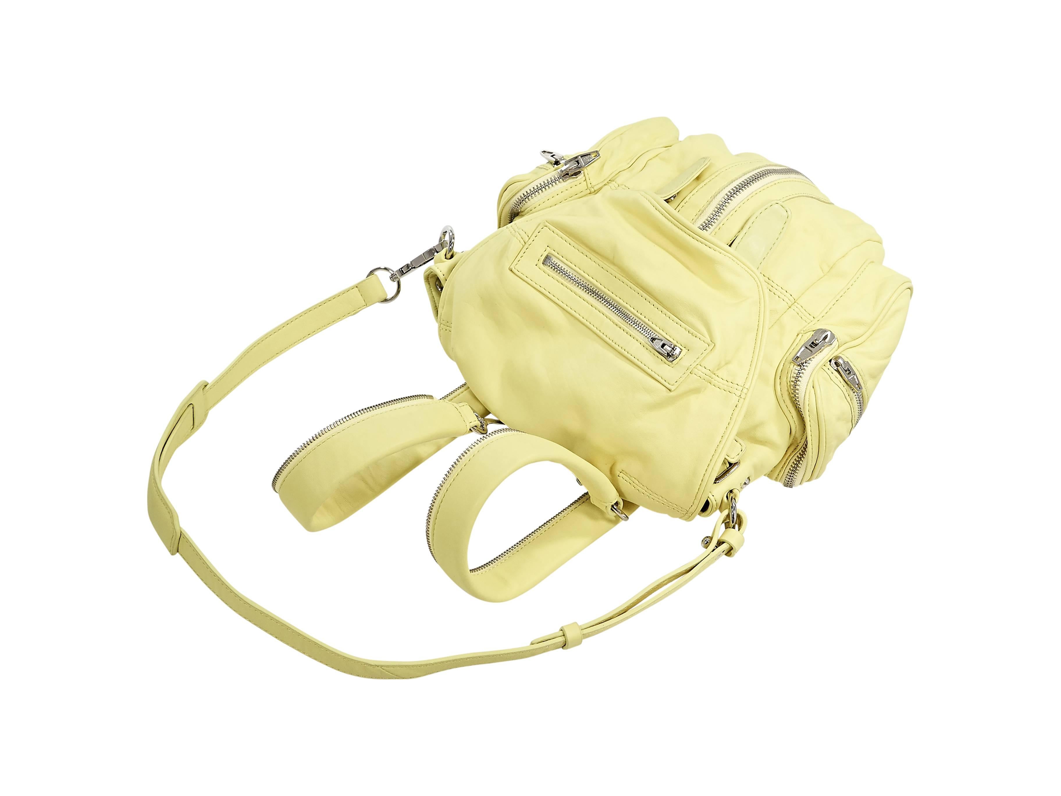 yellow alexander wang bag