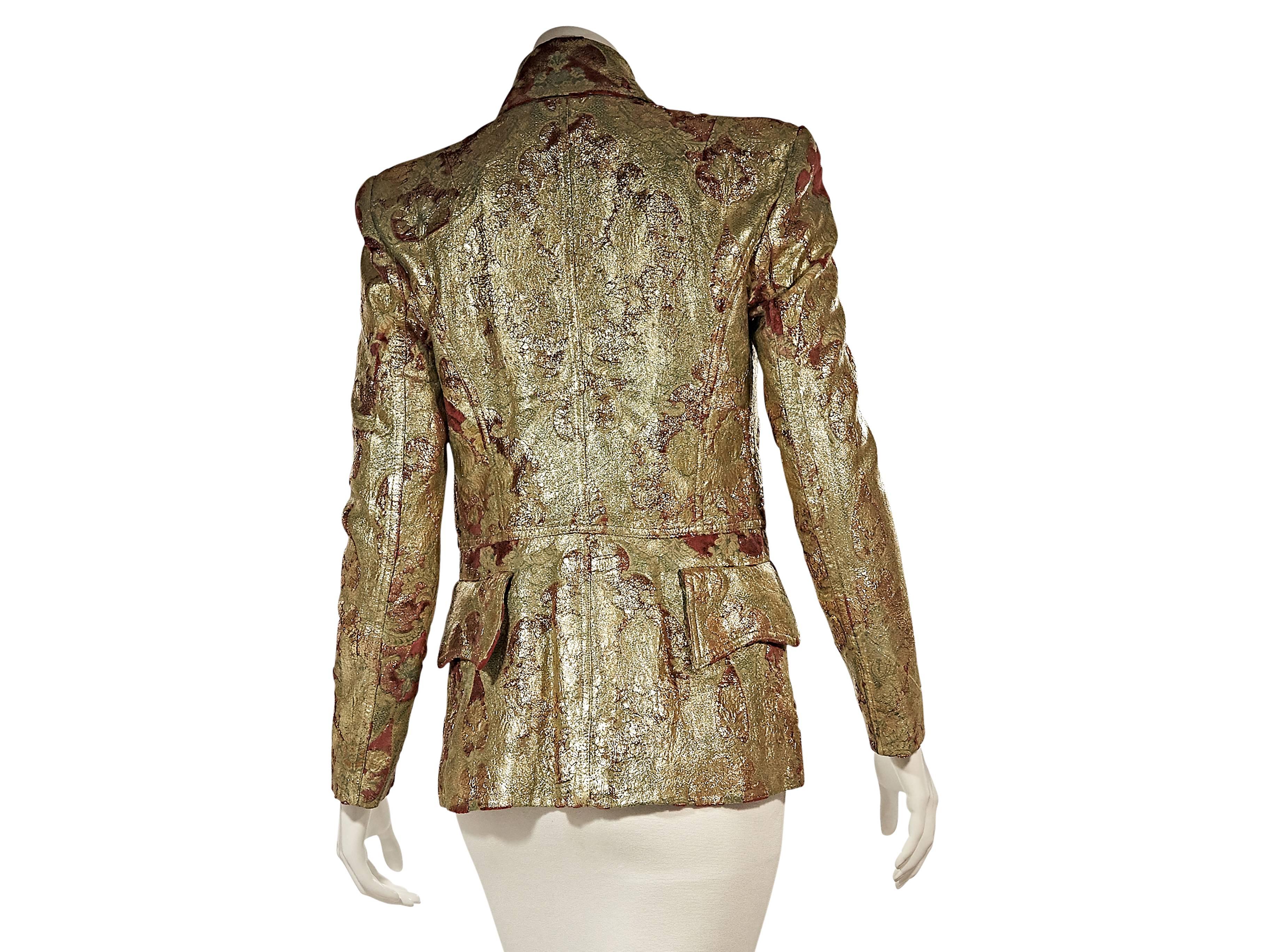 gold brocade jacket