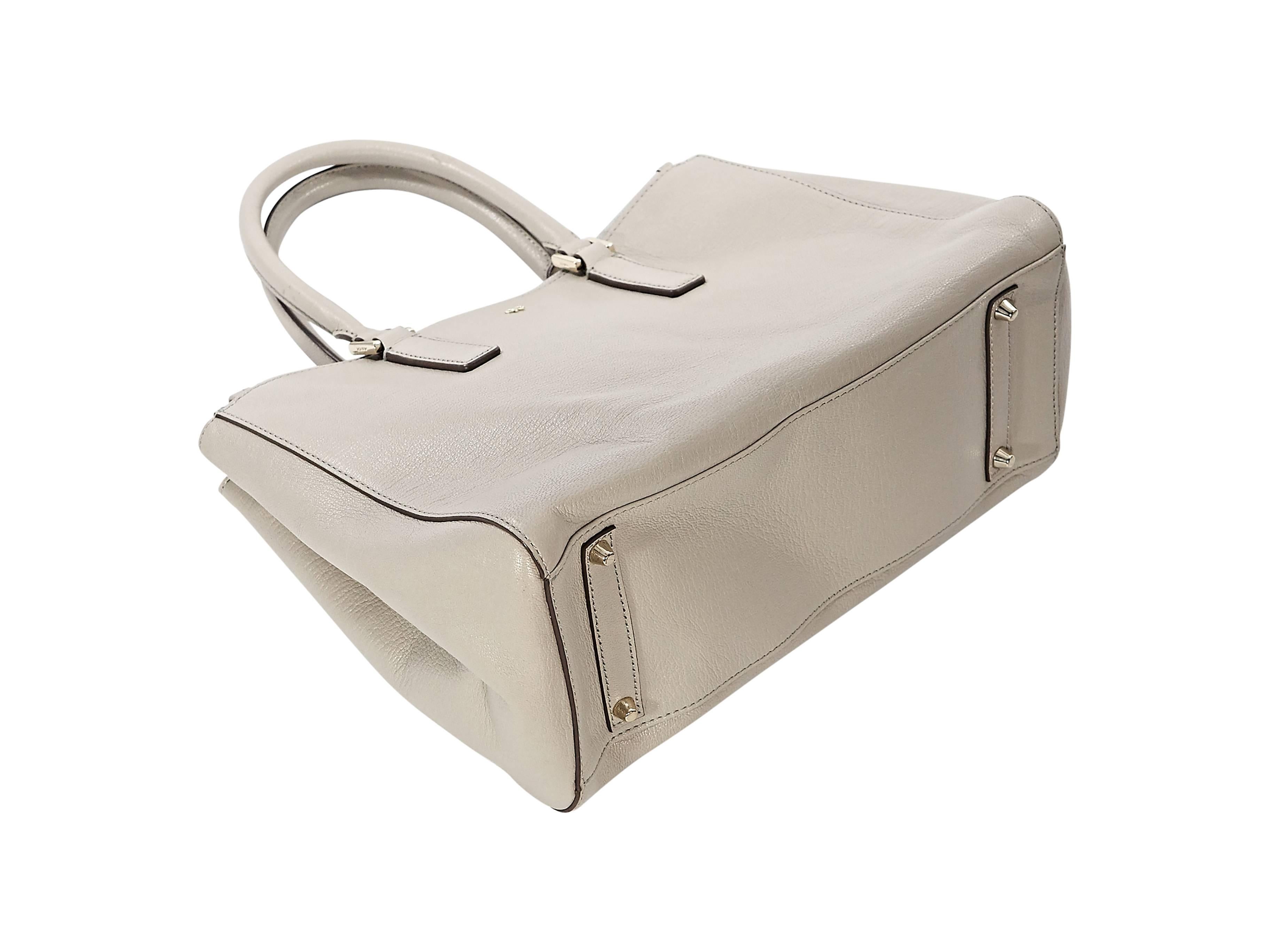 Light Grey Anya Hindmarch Ebury Small Bag In Excellent Condition In New York, NY