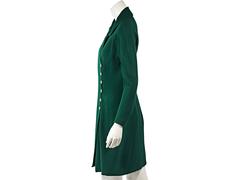 Green Vintage Chanel Long Jacket