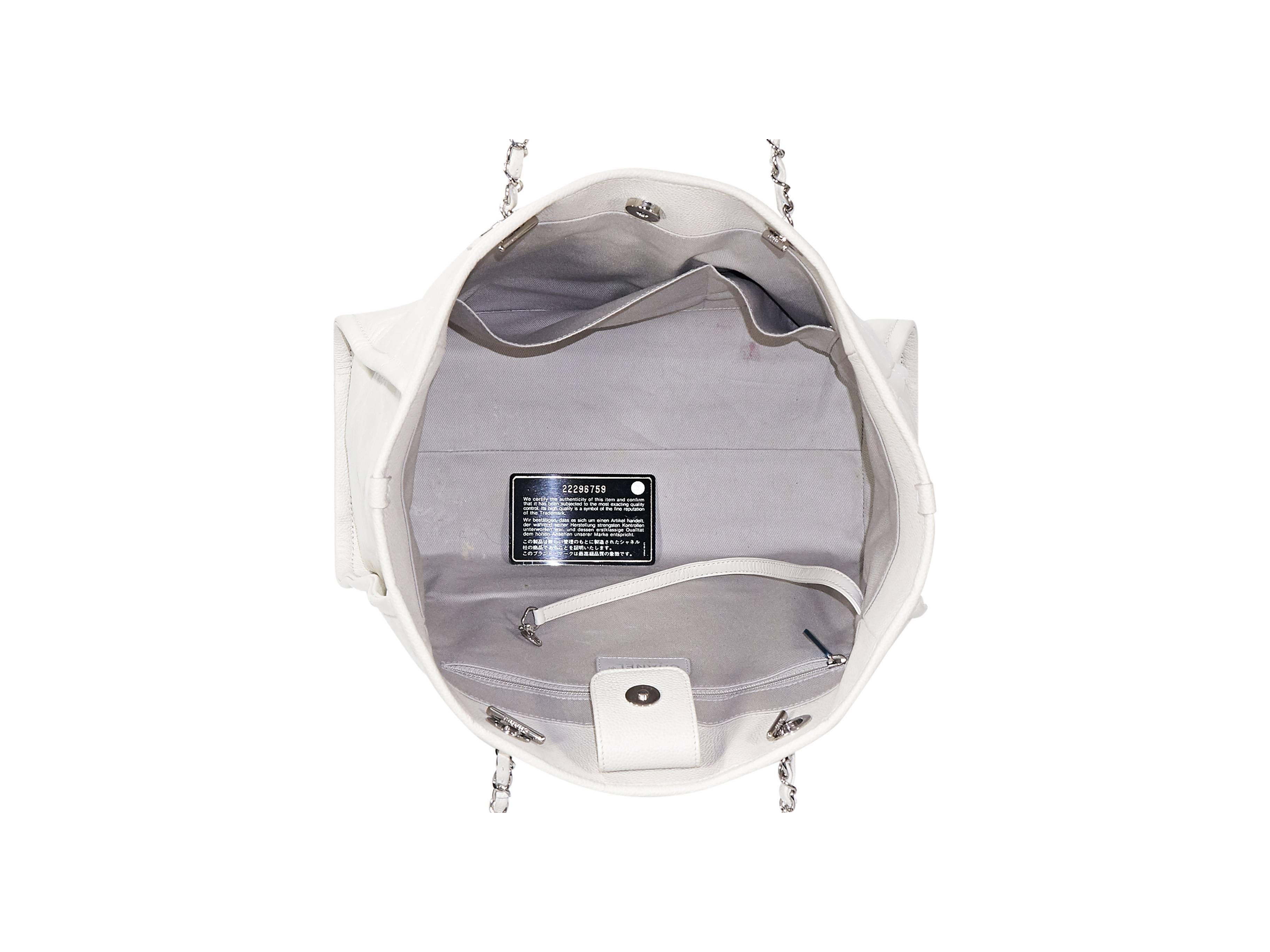 chanel deauville white