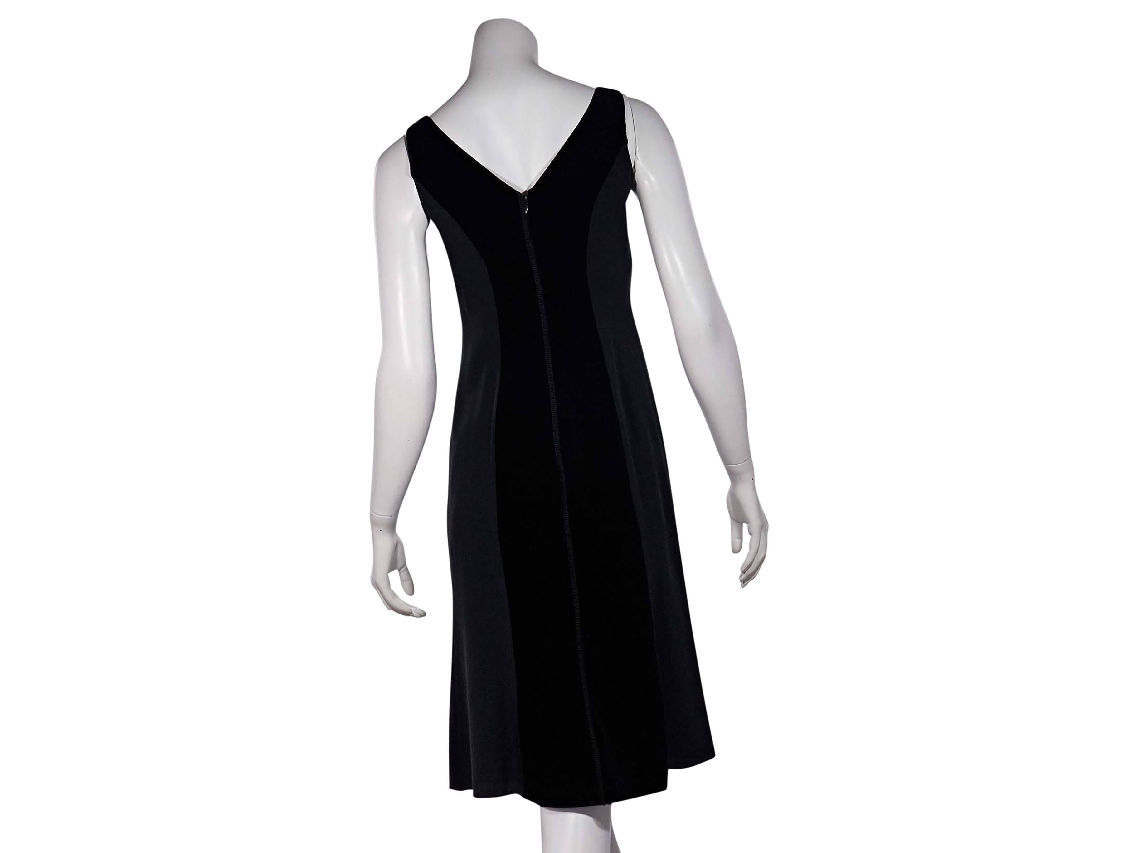 Black Prada Sheath Dress In Excellent Condition In New York, NY