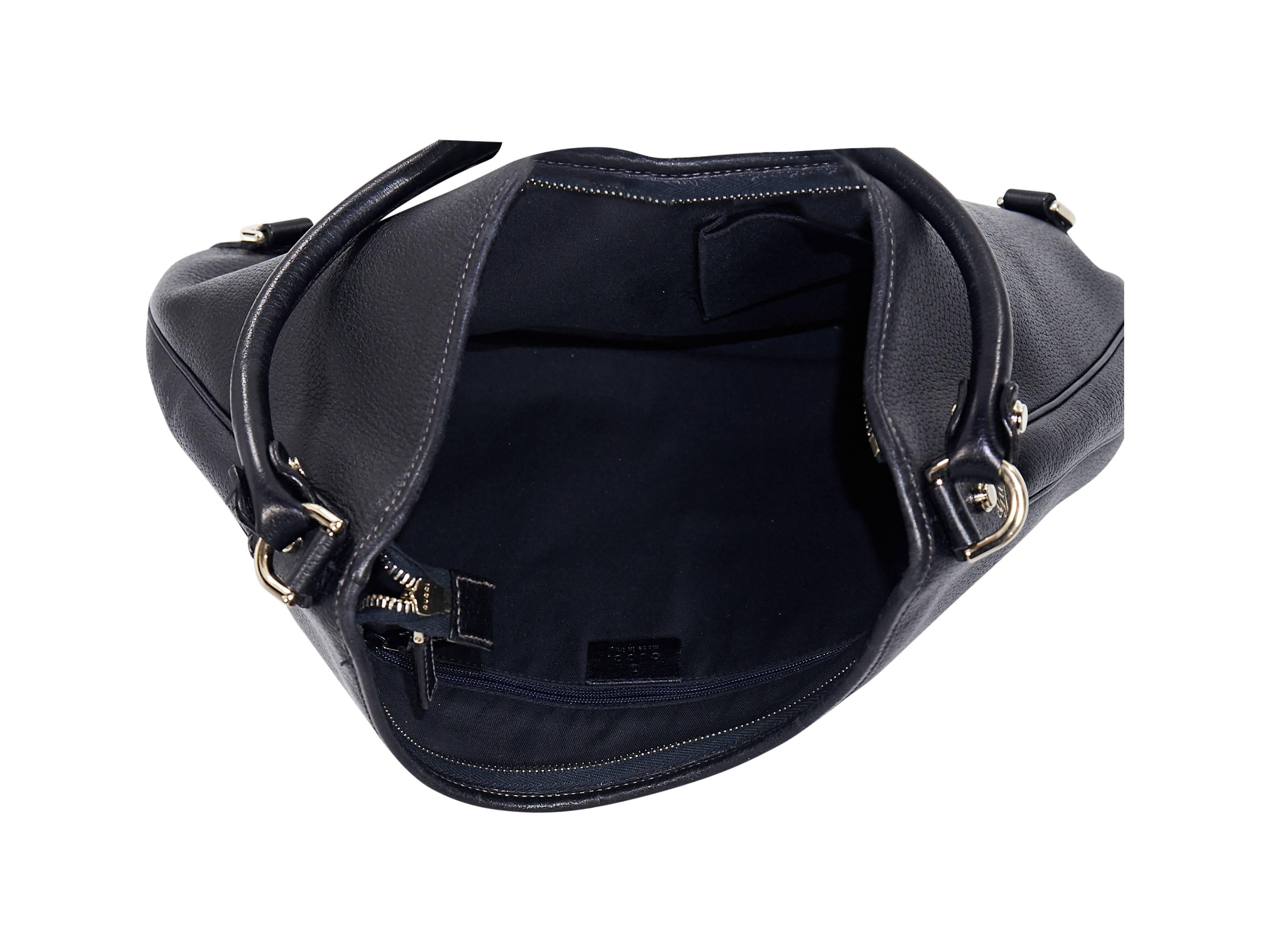 Women's Black Gucci Leather Shoulder Bag