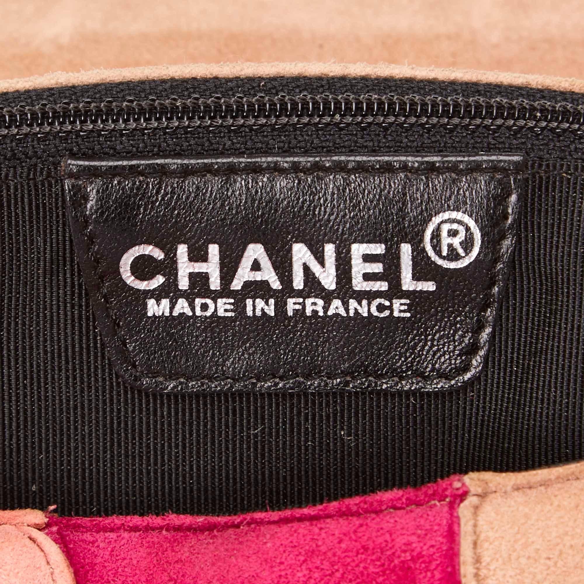 Chanel Suede & Leather Patchwork Bag 1