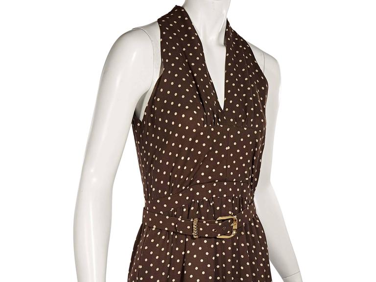chanel polka dot dress