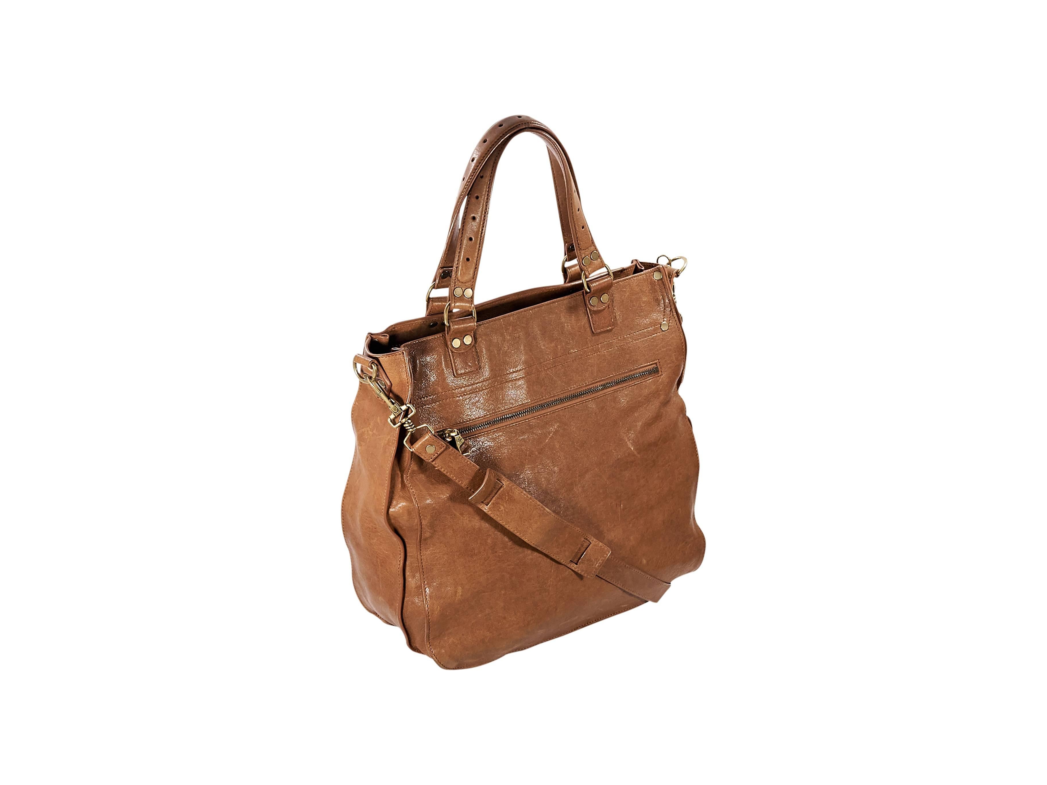 Brown Tan Proenza Schouler PS1 Satchel Bag