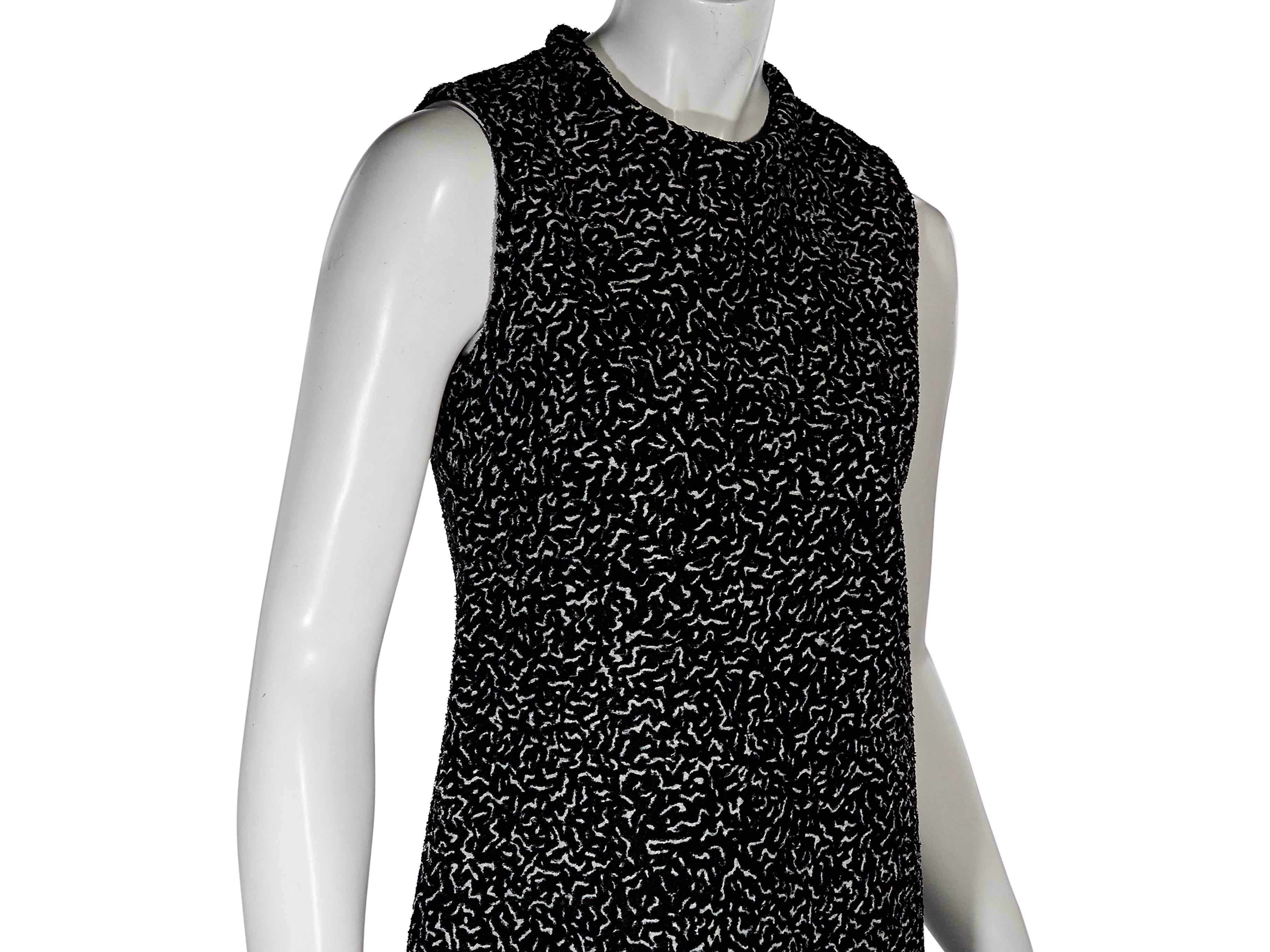 Black & White Proenza Schouler Printed Dress In New Condition In New York, NY