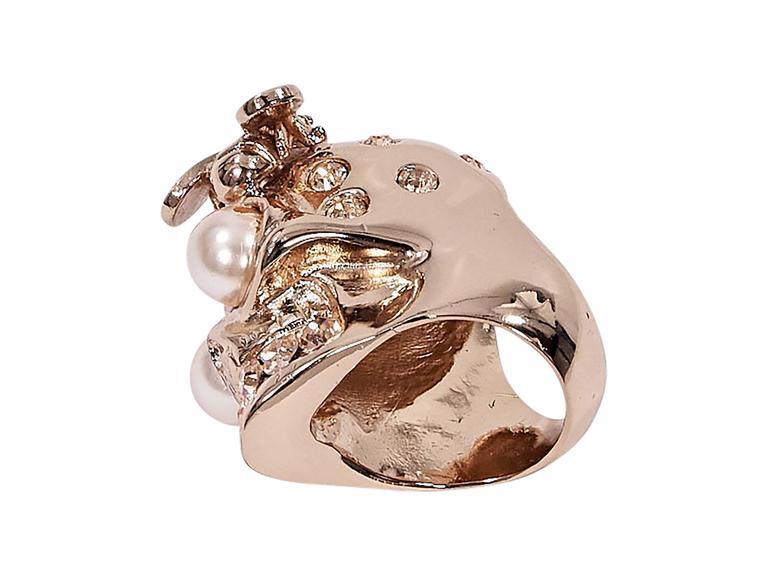 alexander mcqueen white and rose gold