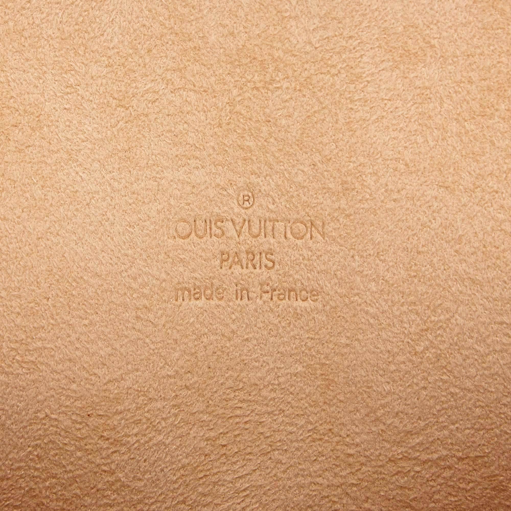 Brown Louis Vuitton Monogram Pochette Florentine 2