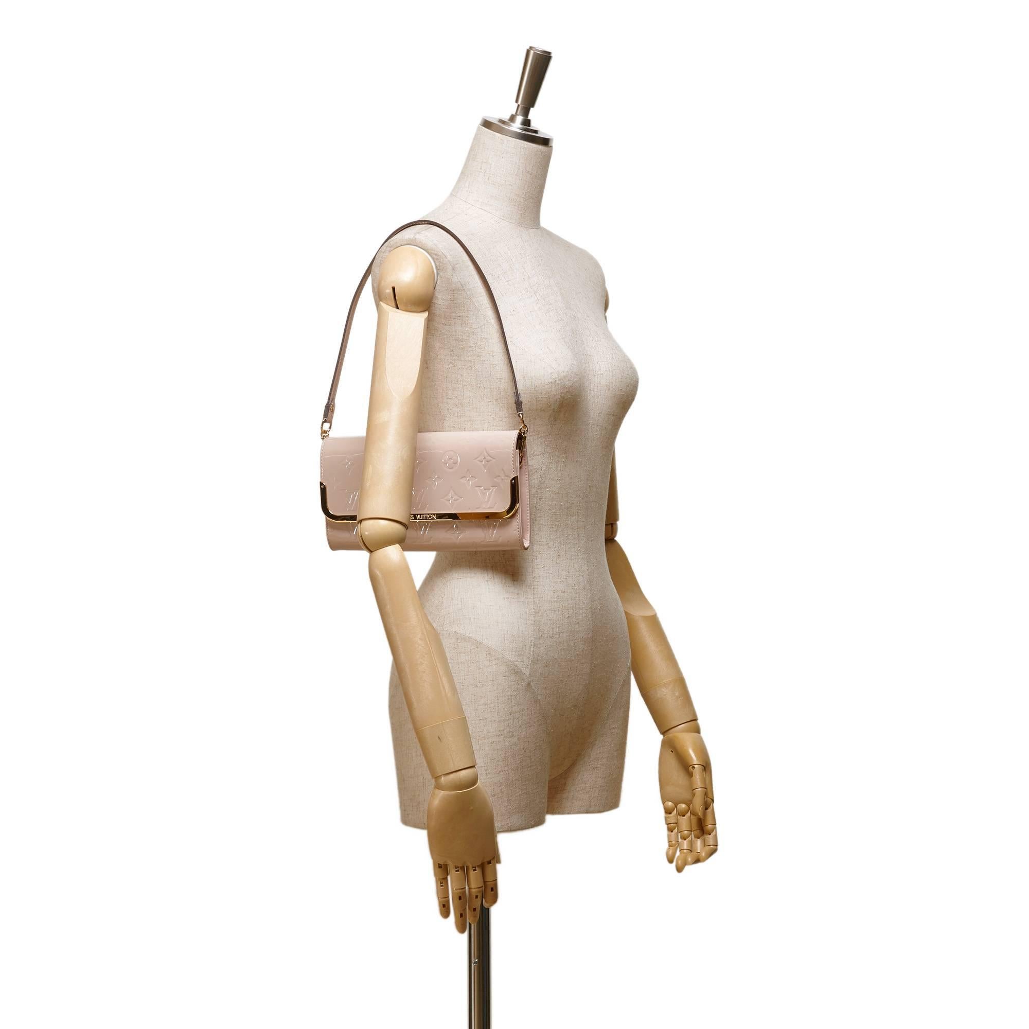 Nude Louis Vuitton Monogram Rossmore MM Bag 3