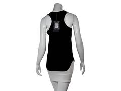 Black Alexander McQueen Graphic Tank Top