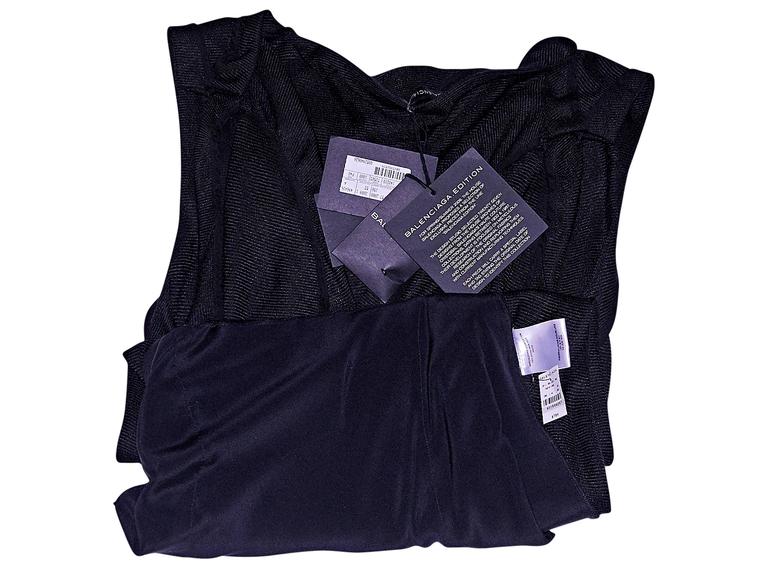 balenciaga knit dress