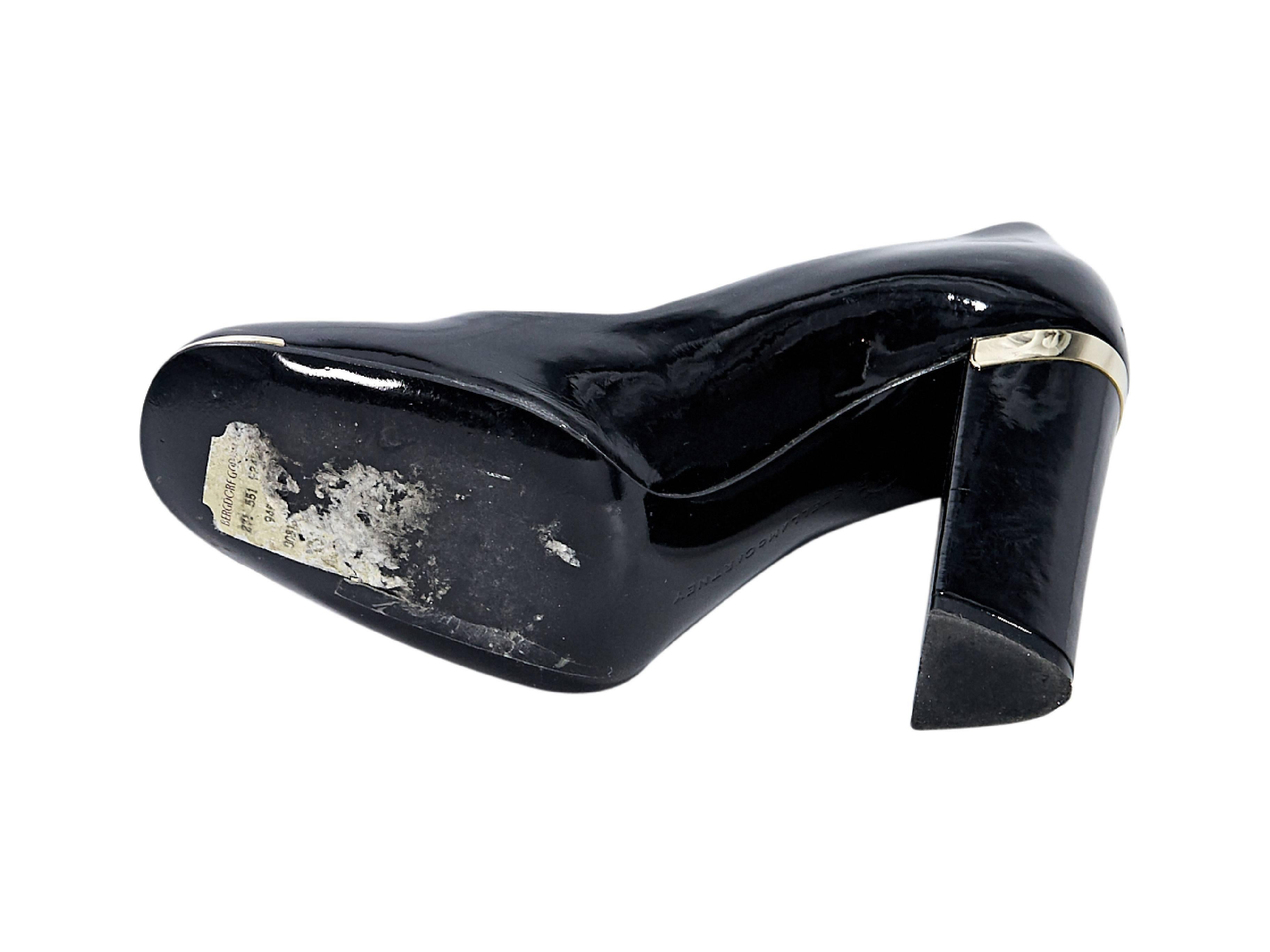 Women's Black Stella McCartney Patent Pumps