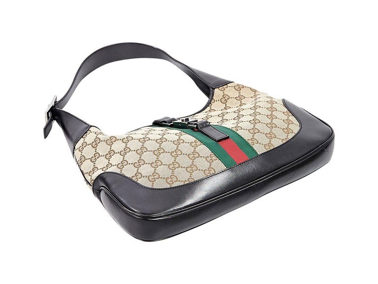 Tan Gucci Jackie Shoulder Bag For Sale at 1stDibs