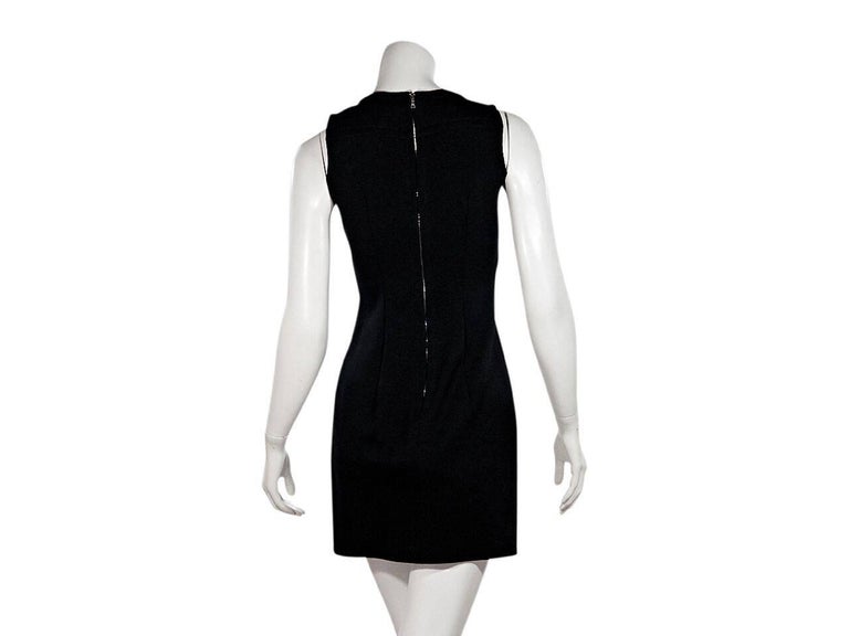 Black Prada Sleeveless Sheath Dress For Sale at 1stDibs