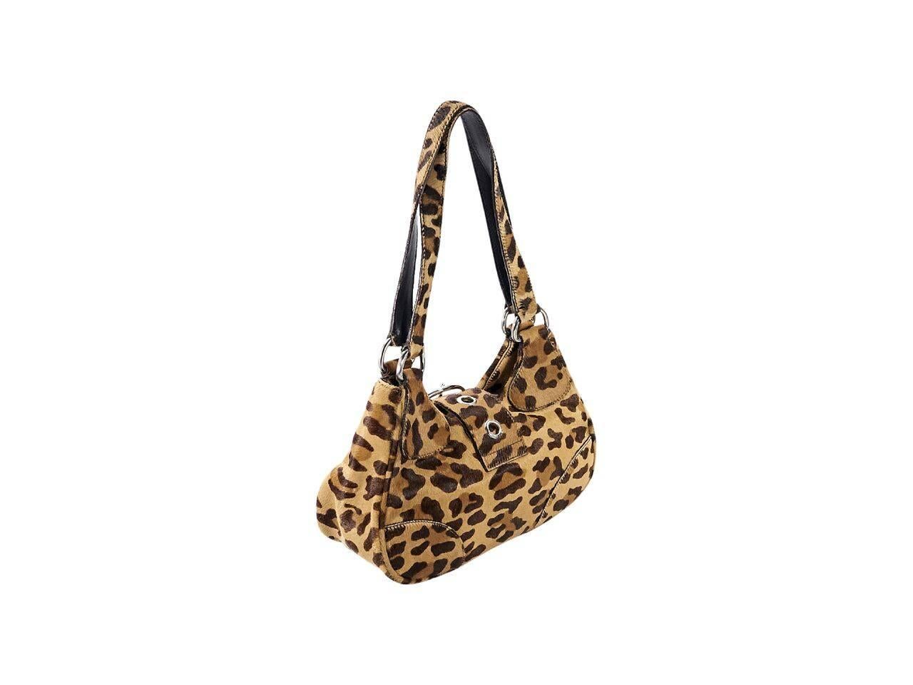 animal print shoulder bag