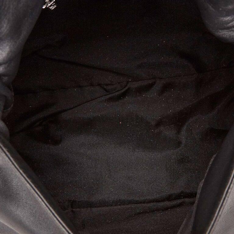 Black Fendi Leather Baguette Shoulder Bag 1