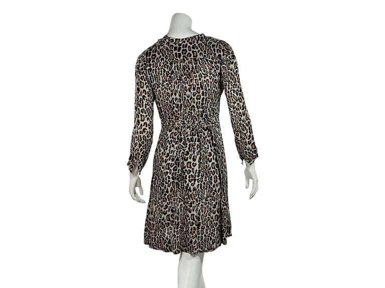 Multicolor Baum und Pferdgarten Leopard Herta Dress For Sale at 1stDibs