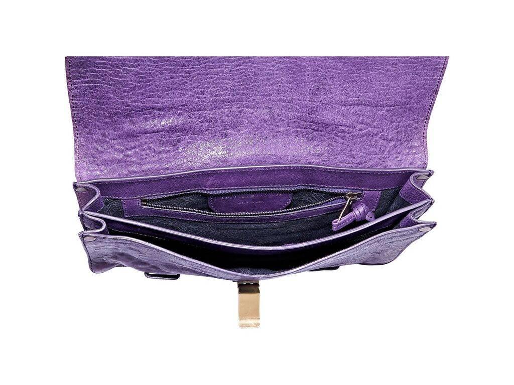 Purple Proenza Schouler PS1 Pochette In Good Condition In New York, NY