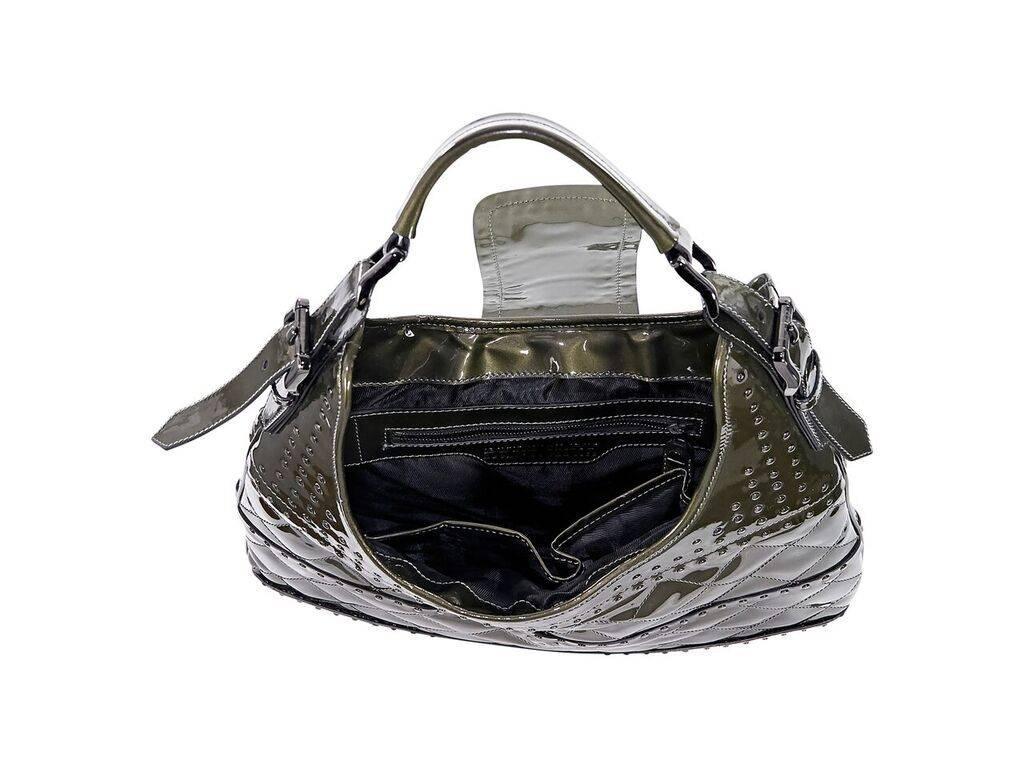 olive green burberry purse