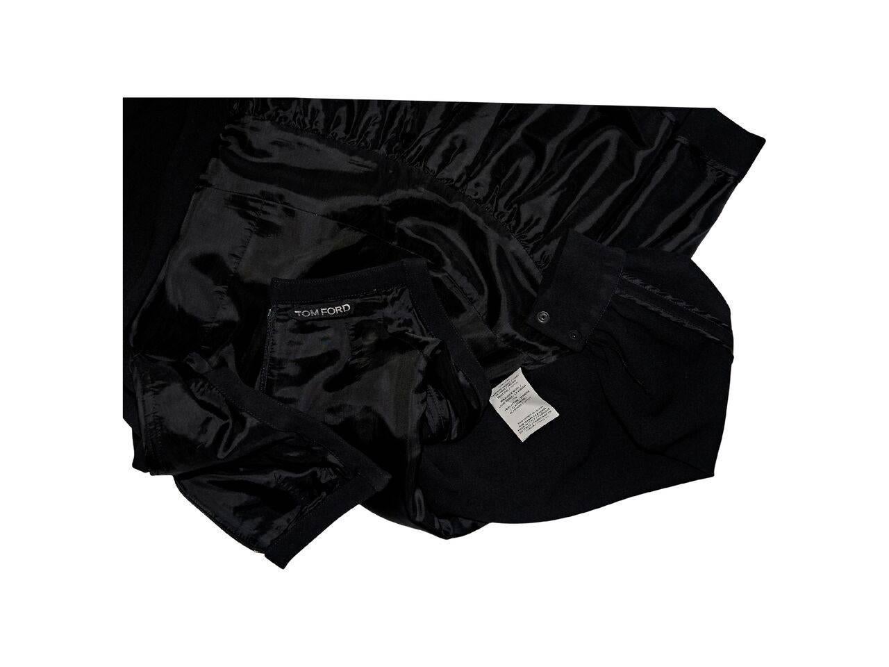Women's Black Tom Ford Long-Sleeve Blouse