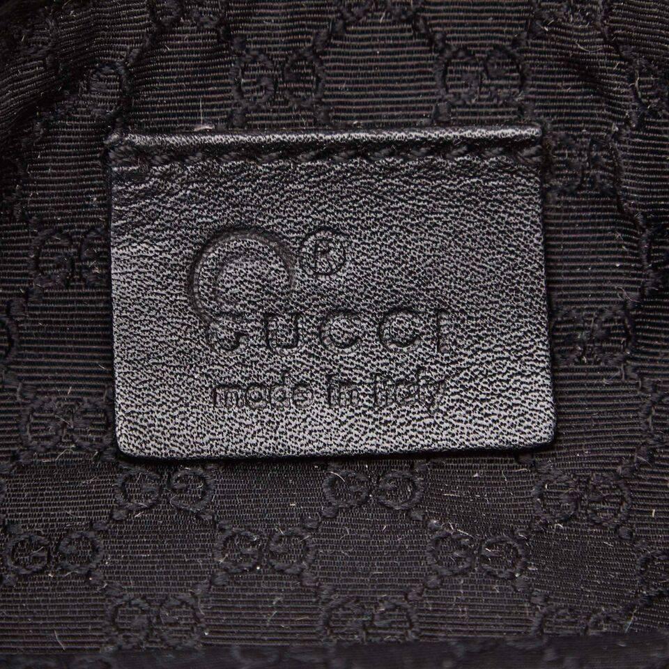 Women's Black Gucci Denim Shoulder Bag