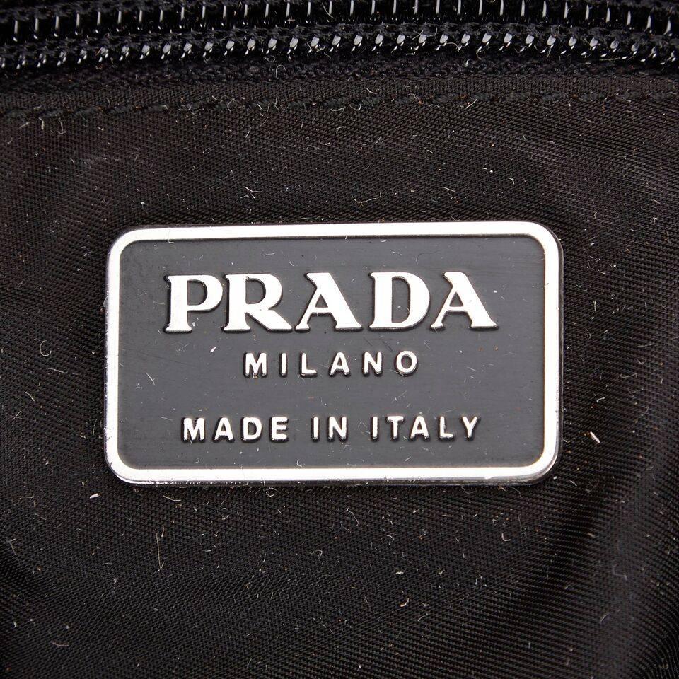 Black Prada Nylon Convertible Bag 2