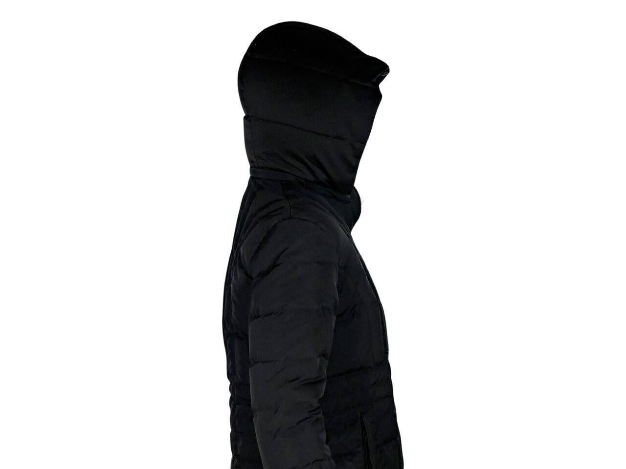 Women's Black Moncler Puffer Coat
