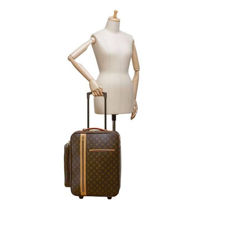 Louis Vuitton Brown Bosphore 50 Trolley Suitcase 3