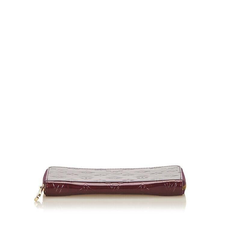 louis vuitton purple wallet