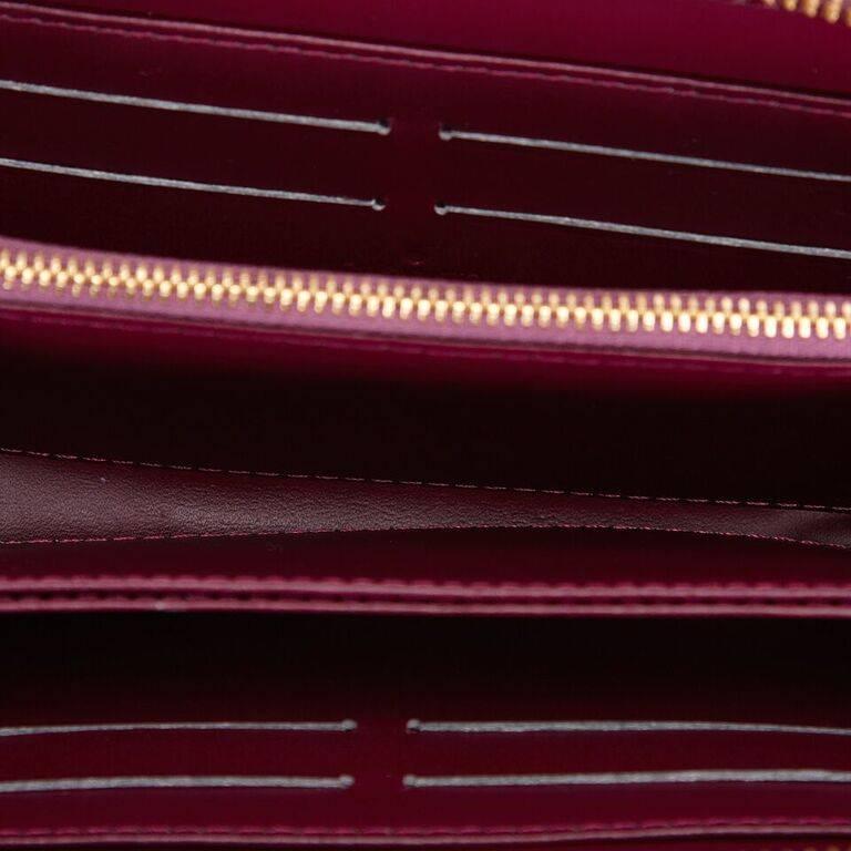 Louis Vuitton Vintage - Vernis Sweet Monogram Zippy Wallet - Red Purple -  Vernis Leather Wallet - Luxury High Quality - Avvenice
